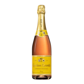 Vin Gustave Lorenz - Cremant d alsace brut rose